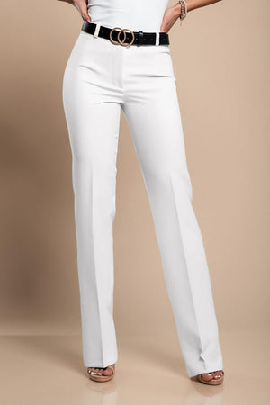 Елегантен дълъг панталон с прави крачоли