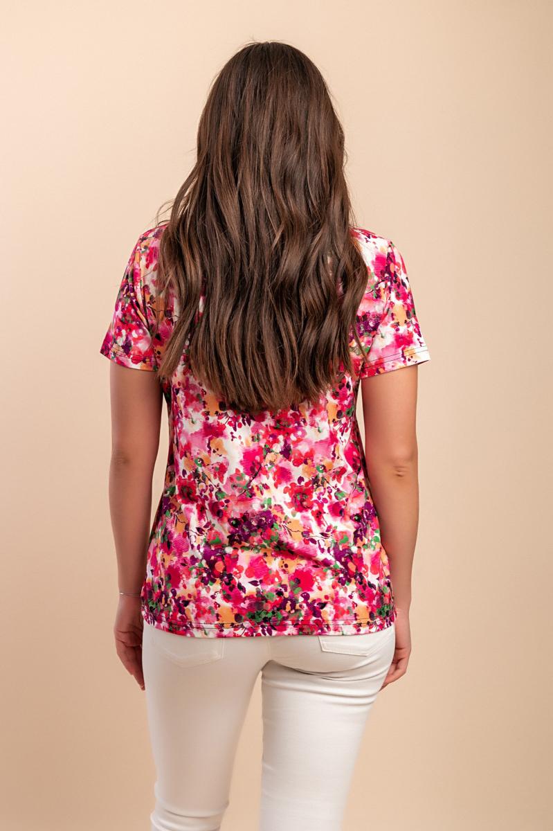 Tricou cu imprimeu floral