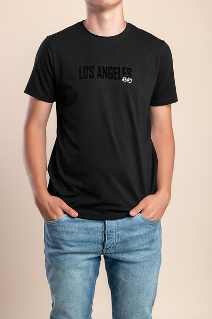 Herren-Baumwoll-T-Shirt mit Print