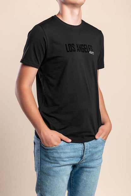 Herren-Baumwoll-T-Shirt mit Print