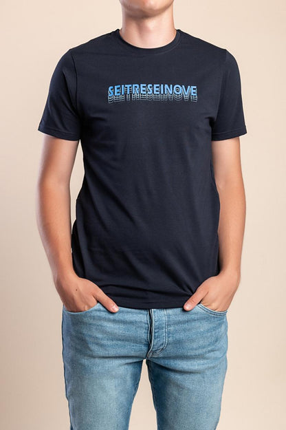 Herren-Baumwoll-T-Shirt mit Print