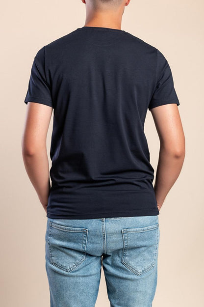 Herren-Baumwoll-T-Shirt mit Print