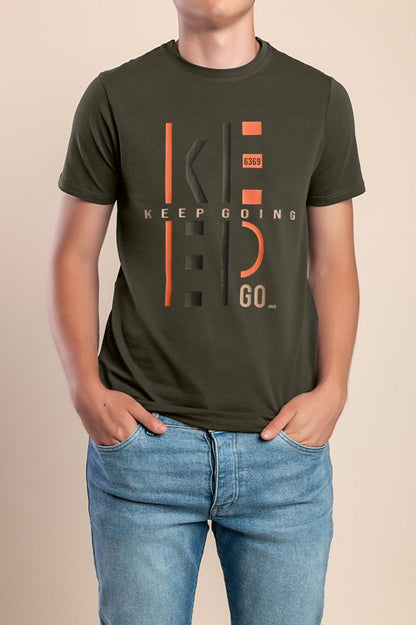 Herren-Baumwoll-T-Shirt