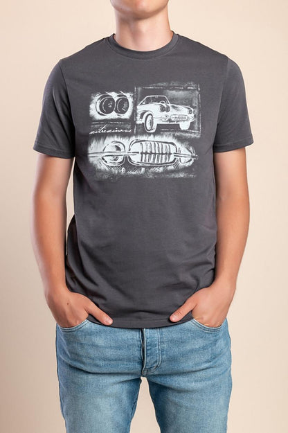Herren-Baumwoll-T-Shirt