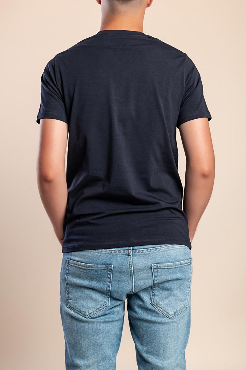Herren-Baumwoll-T-Shirt mit Print
