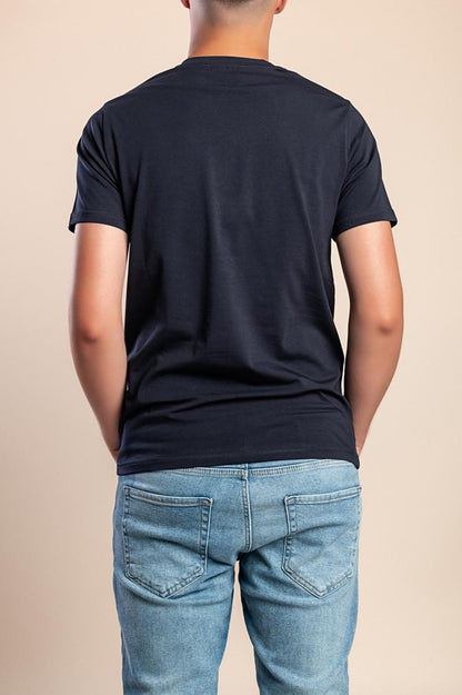 Herren-Baumwoll-T-Shirt mit Print