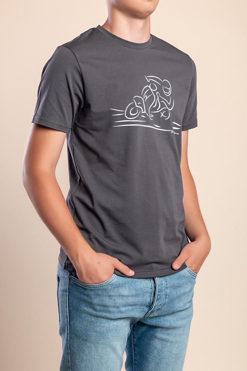 Herren-Baumwoll-T-Shirt mit Print