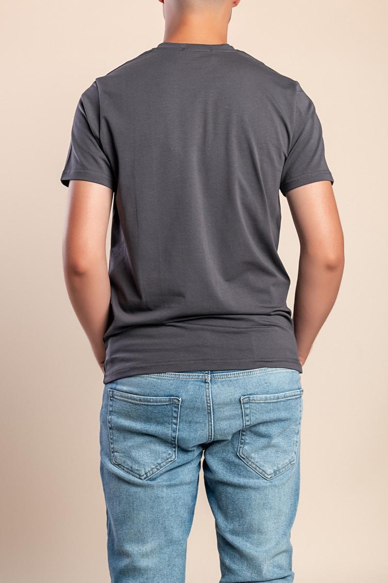 Herren-Baumwoll-T-Shirt mit Print
