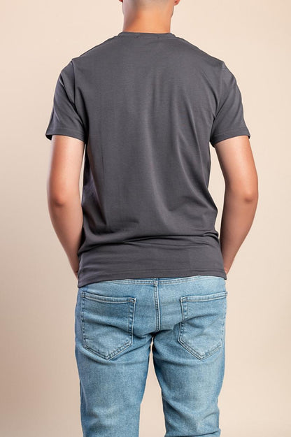 Herren-Baumwoll-T-Shirt mit Print