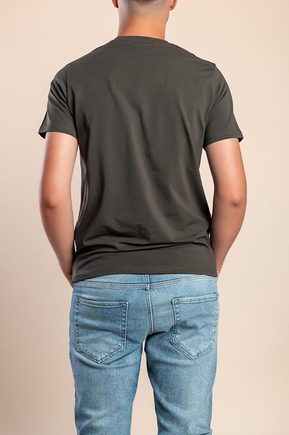 Herren-Baumwoll-T-Shirt mit Print