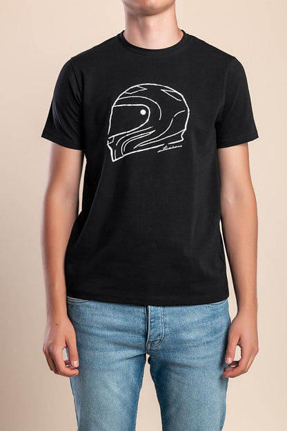 Herren-Baumwoll-T-Shirt mit Print