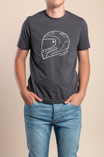 Herren-Baumwoll-T-Shirt mit Print