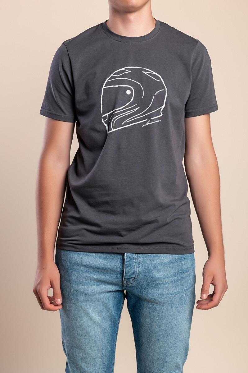 Herren-Baumwoll-T-Shirt mit Print