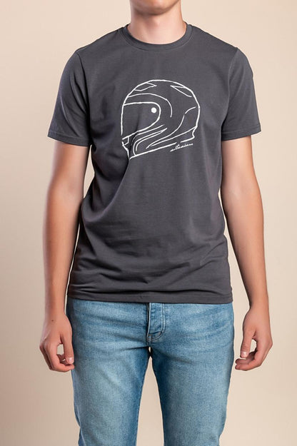 Herren-Baumwoll-T-Shirt mit Print
