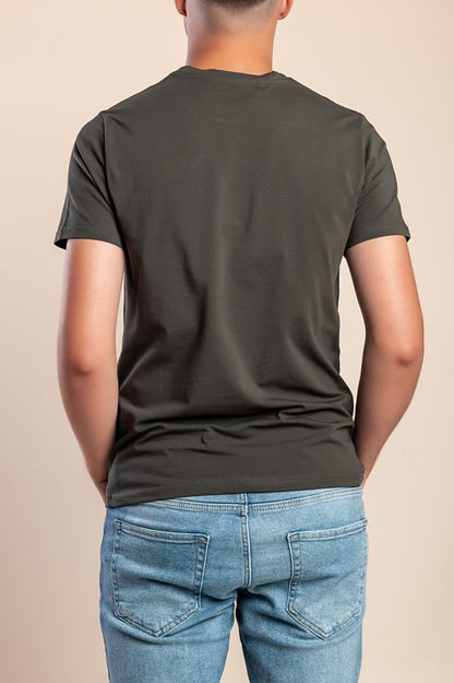 Herren-Baumwoll-T-Shirt mit Print