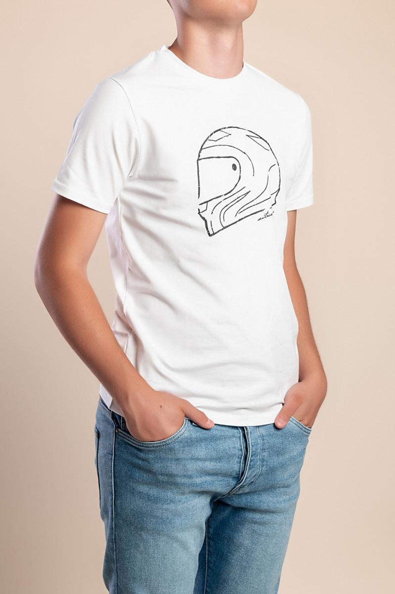Herren-Baumwoll-T-Shirt mit Print