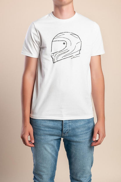 Herren-Baumwoll-T-Shirt mit Print