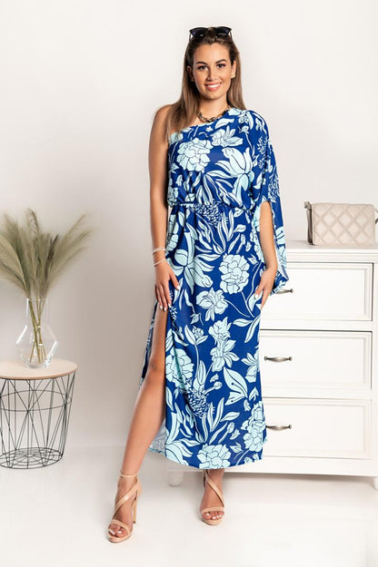 Maxi dress with elegant print Tiezza