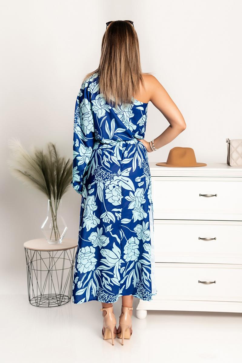 Maxi dress with elegant print Tiezza