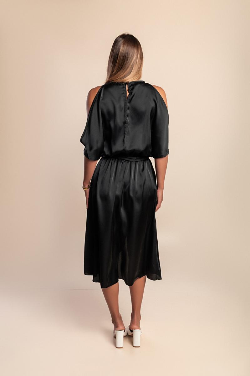 Elegantní midi šaty s výřezy Thiena