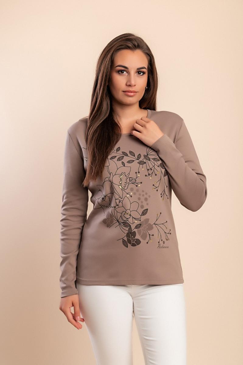 Long-sleeved T-shirt with print