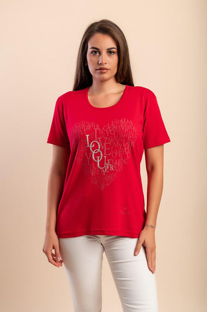 Tricou din bumbac cu imprimeu