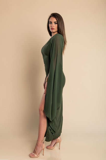 Vestido comprido elegante Ileana