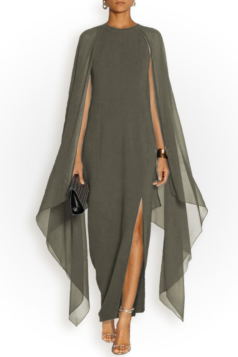 Vestido comprido elegante Ileana