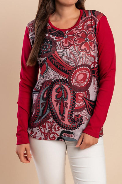 Top mit Print