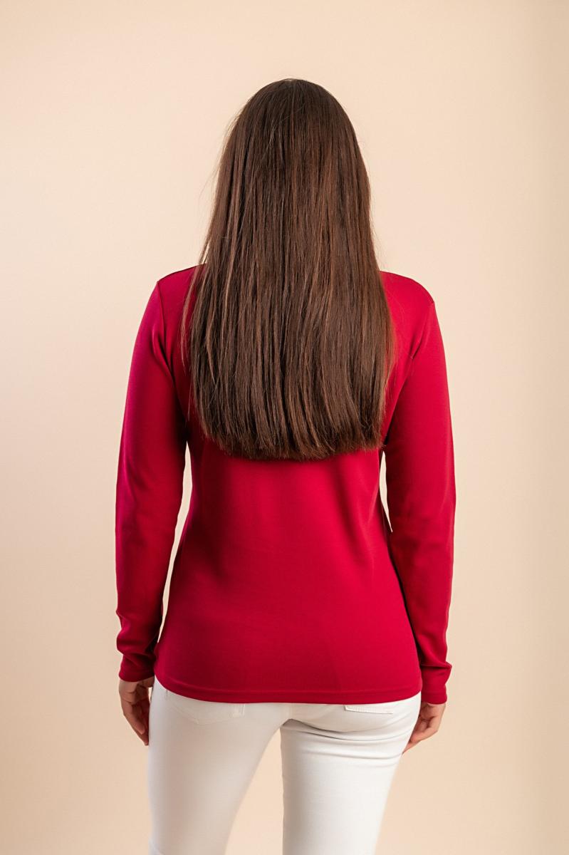 Maglia a maniche lunghe in cotone