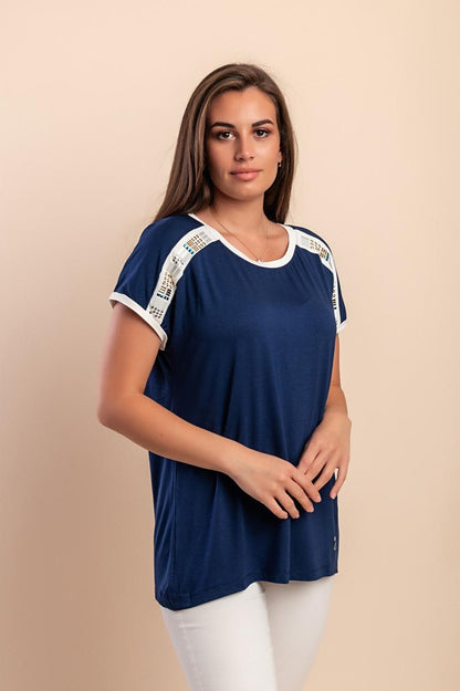 T-shirt de viscose