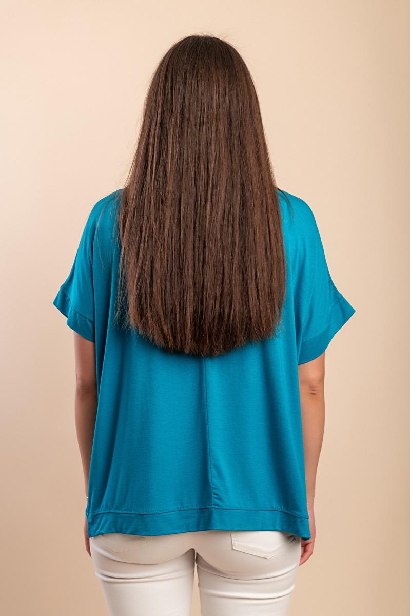 T-shirt met ronde hals