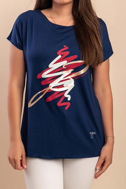 T-shirt stampata