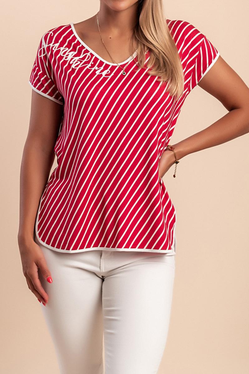 Gestreiftes T-Shirt