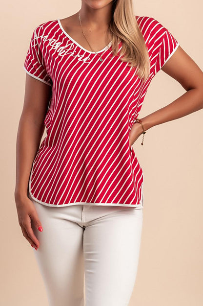 Gestreiftes T-Shirt