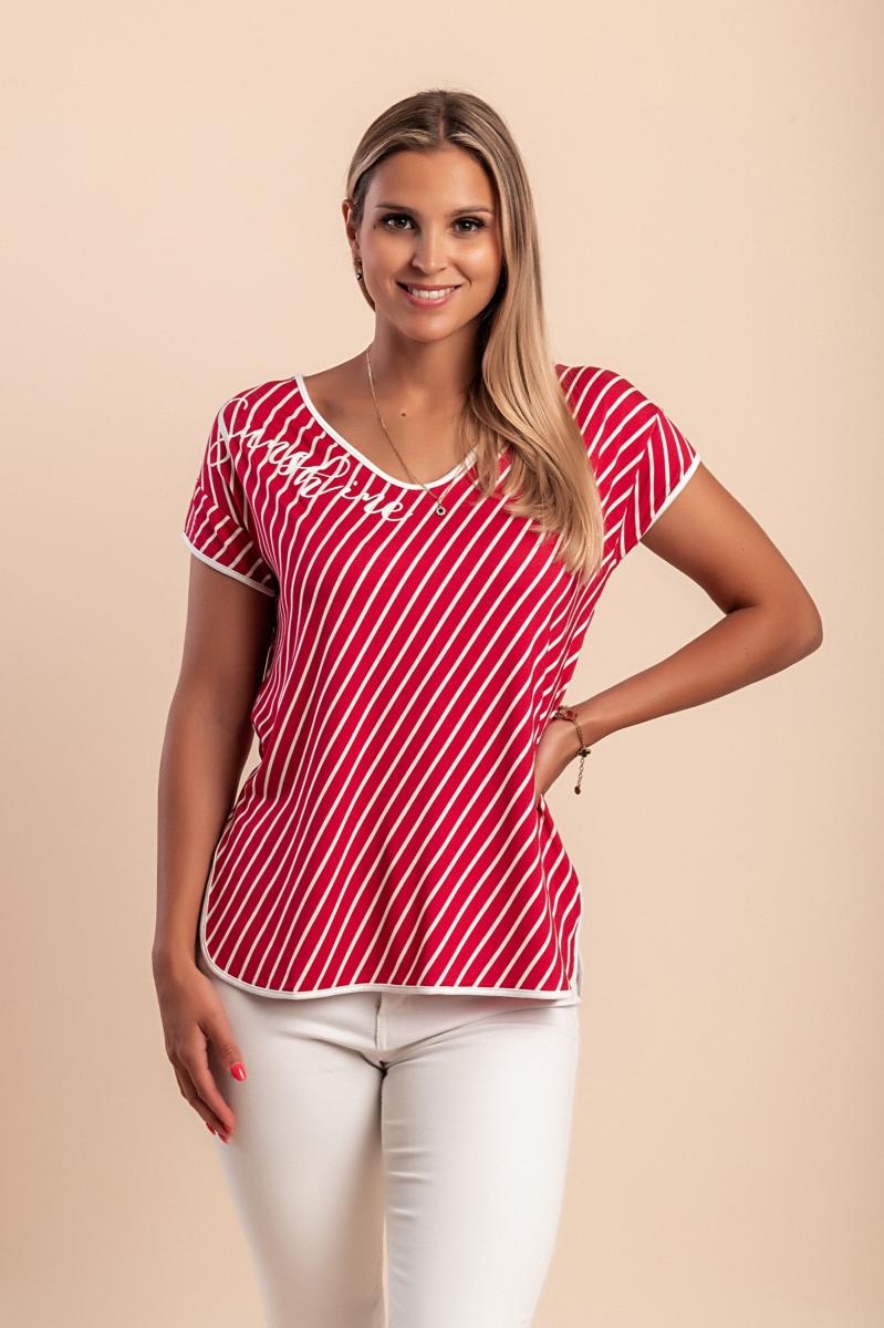 Gestreiftes T-Shirt