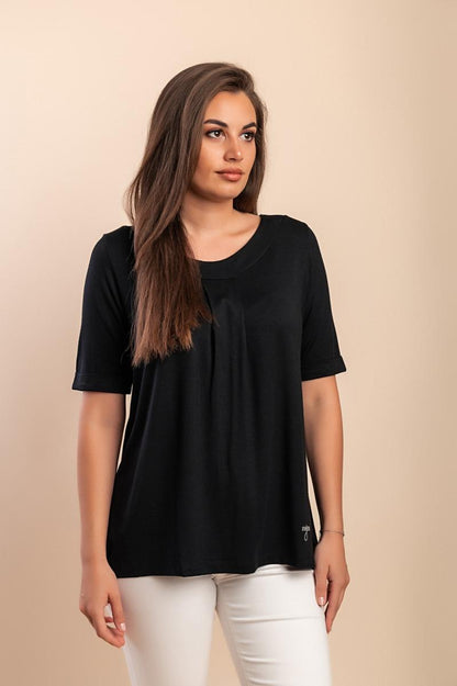 Tricou cu decolteu rotund