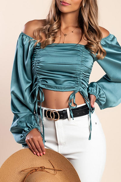 Elegante crop top Livenza