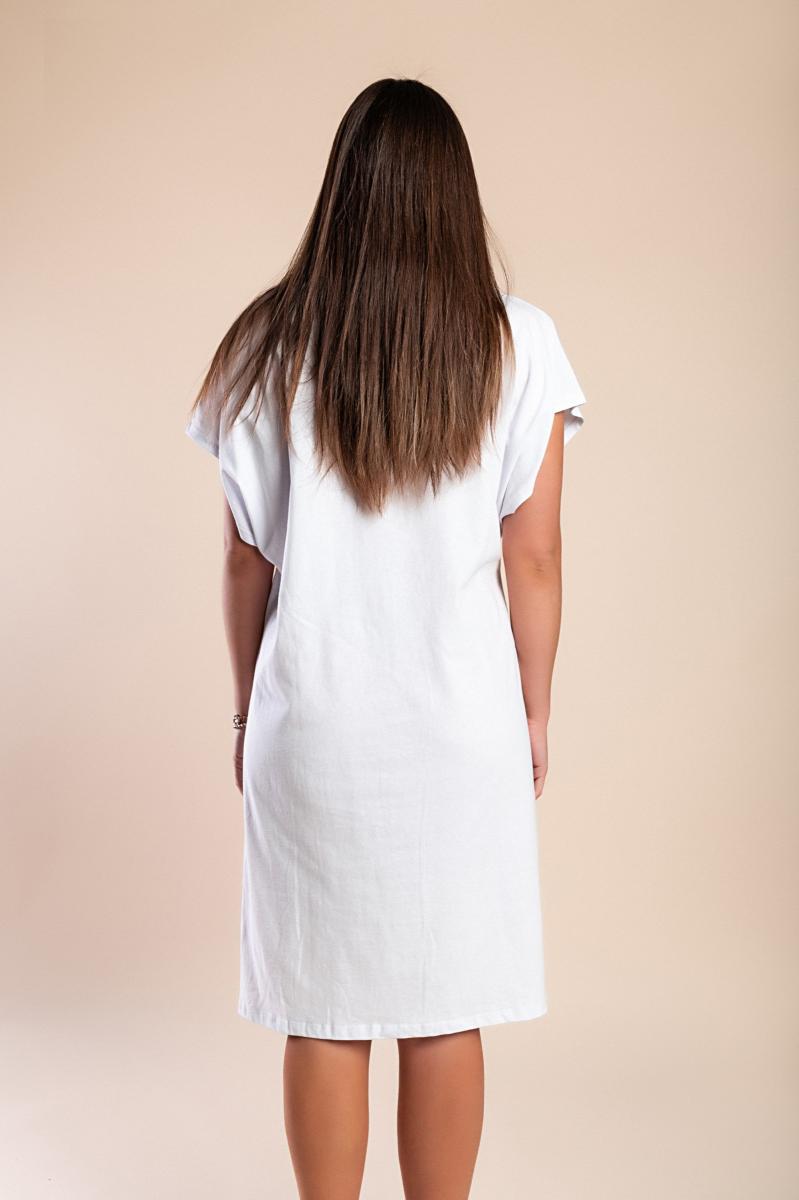 Rochie mini cu mâneci largi