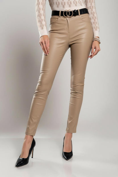 Fitted faux leather pants Roda