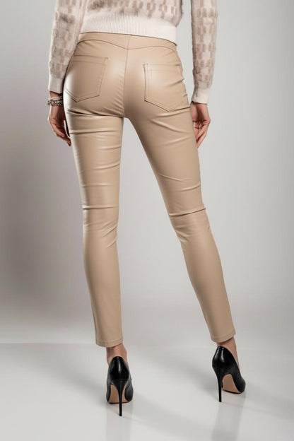 Fitted faux leather pants Roda