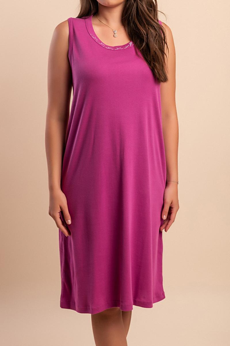 Vestito di cotone senza maniche