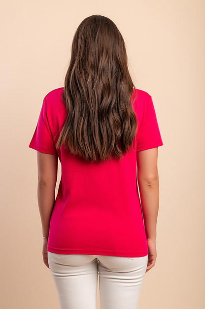 Tricou cu guler