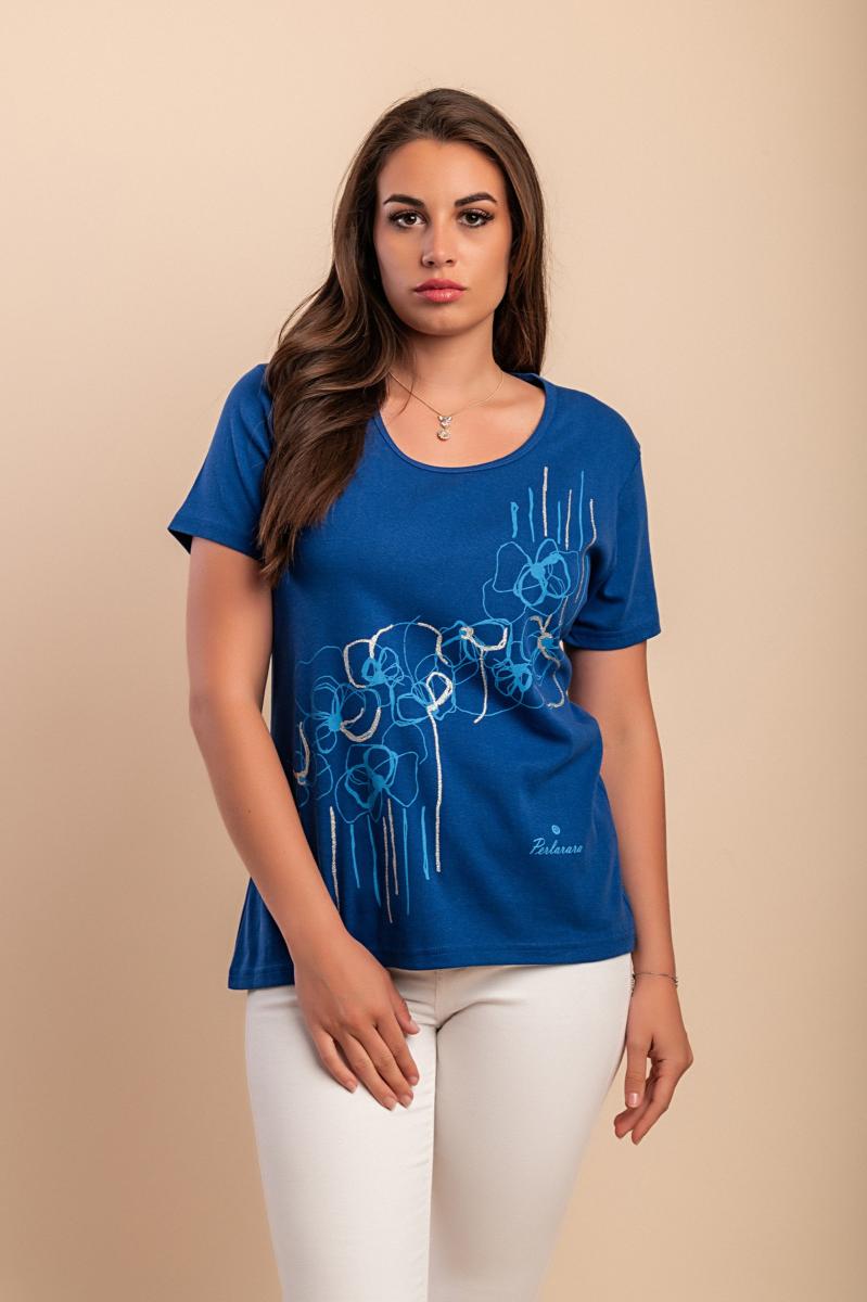 Cotton T-shirt with print