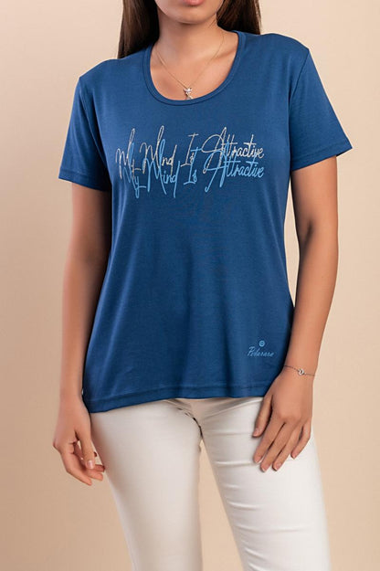 Βαμβακερό T-shirt με τύπωμα