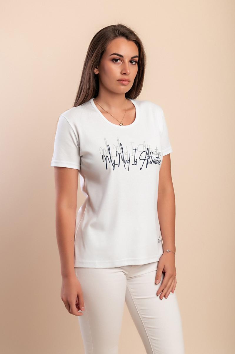T-shirt in cotone stampata