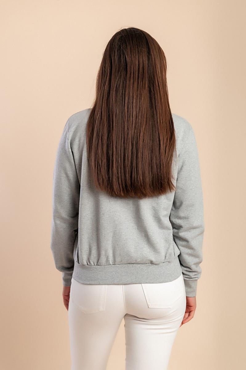 Cotton zip-up jacket