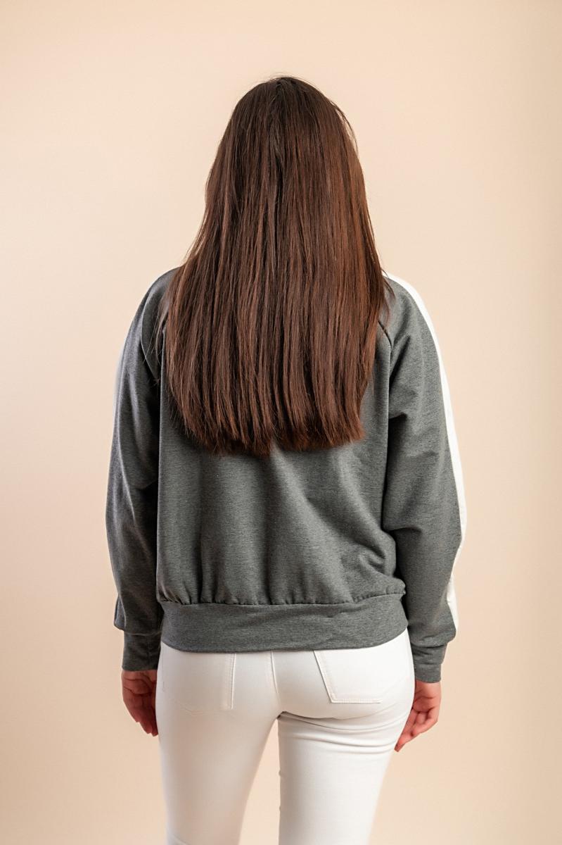 Cotton zip-up jacket