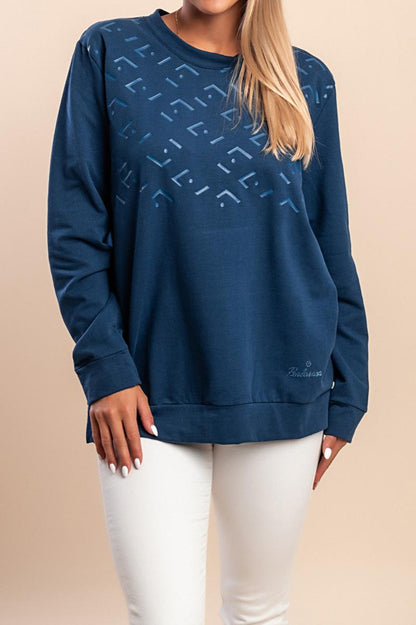 Bawełniana bluza z printem