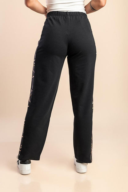Pantaloni stampati in cotone